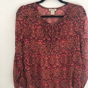 Flowy Lucky Brand Blouse